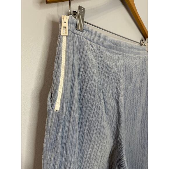 Bimba y Lola Corduroy Cropped Straight Leg Pant Lavender Sz L - Picture 6 of 11